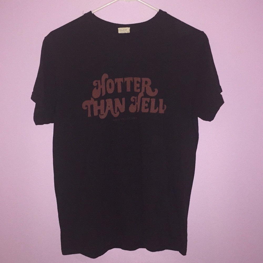 Brandy Melville/John Galt Hotter Than Hell T-shirt